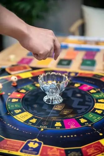 Antarmuka permainan Dadu Online di platform bolabagus33 menampilkan dadu virtual dan hasil undian